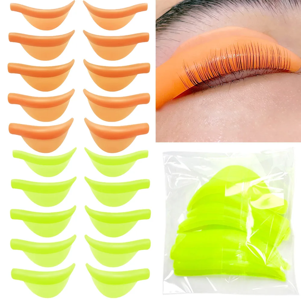 5Pair Eyelash Perm Pad Silicone Curlers Pads Eye Lash Extension Perm Rod Applicator Recycling Lash Lifting Makeup Accessories