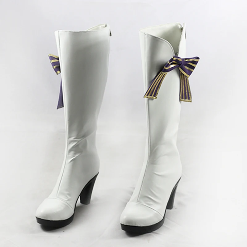 Zapatos de Cosplay Emilia Anime Re ZERO Starting Life in Another World botas Carnaval de Halloween para mujeres