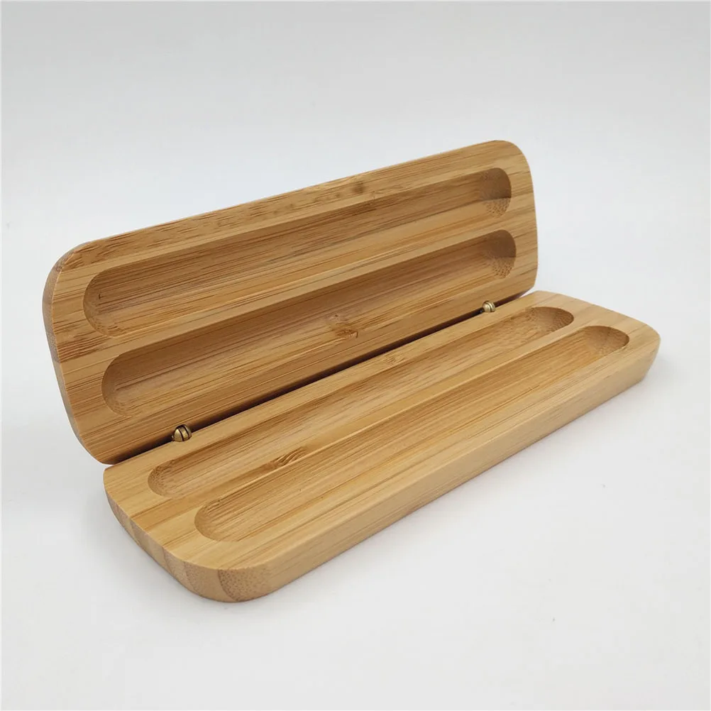 

bamboo pen case bamboo pen box multifunction pencil box stationery bag supplies pencil holder