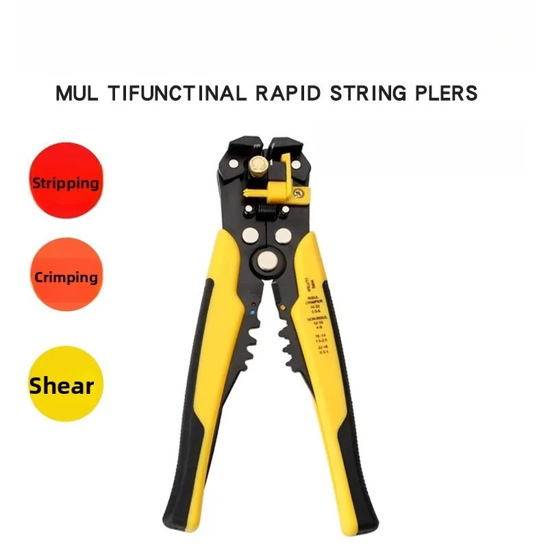 

Multi-functional Automatic Wire Stripping Pliers Wire Cutting Pliers Crimping Pliers Electrician Pliers Tools Crimping Tool