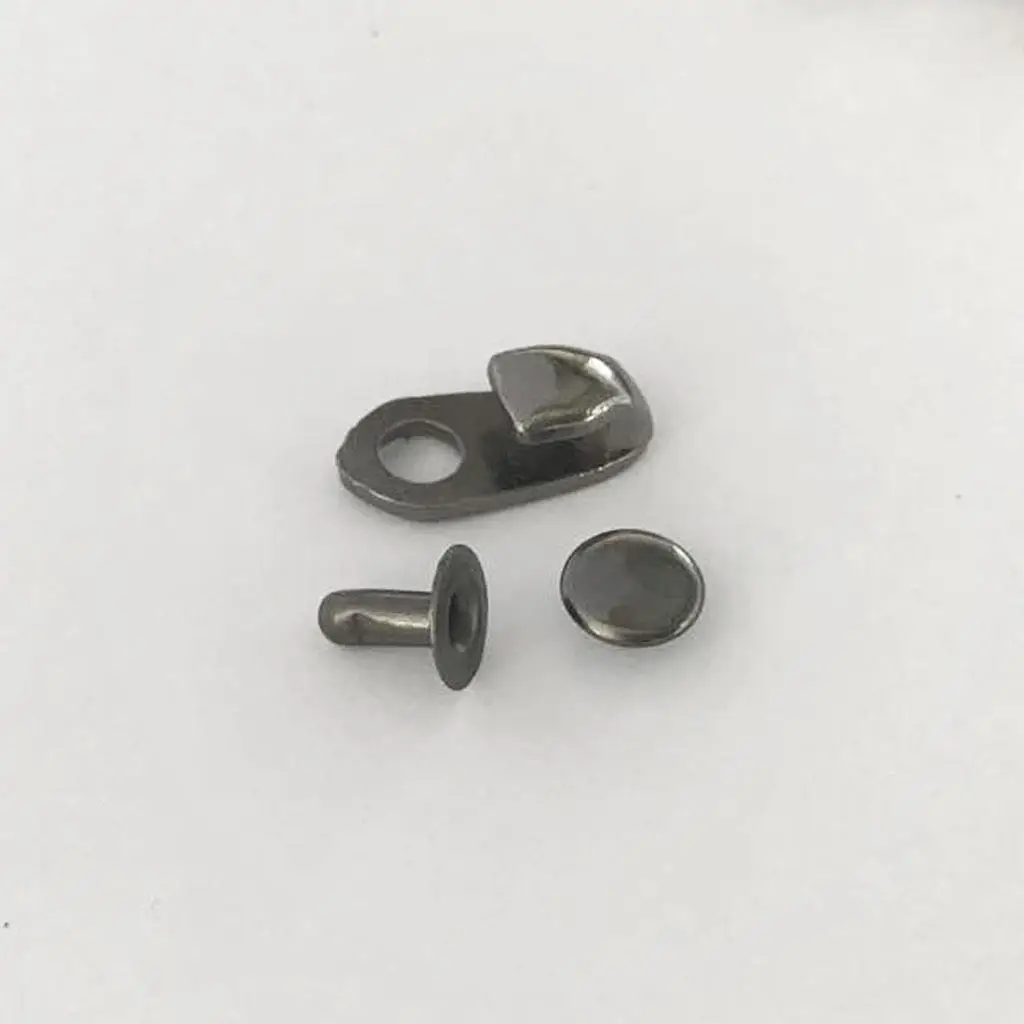 20 Set Perlengkapan Renda Kait Boot dengan Gesper Perbaikan Memanjat Paku Keling