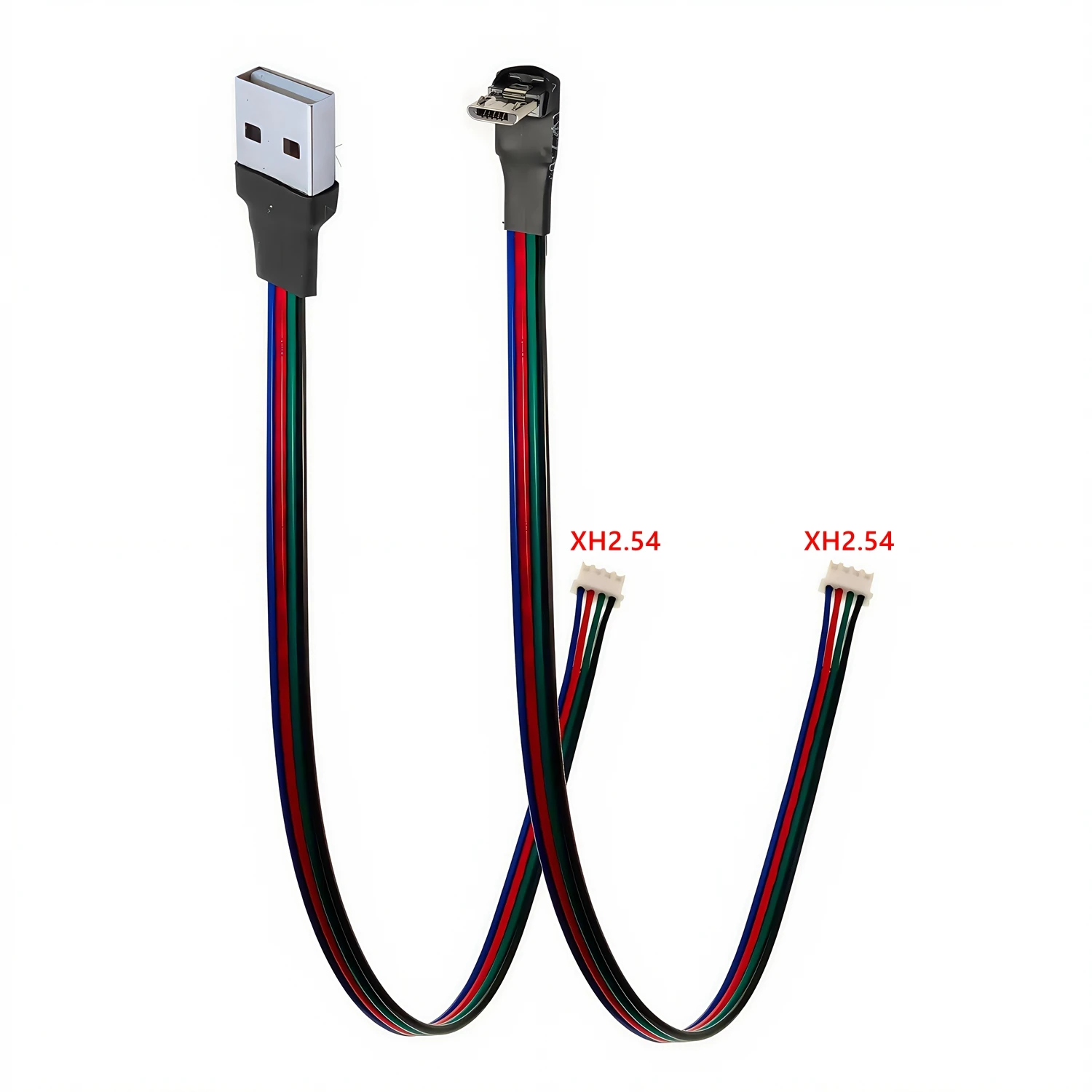 4-жильный кабель питания длиной 30 см, разъем USB «папа» и «мама» к XH2.54-4P, терминальный адаптер micro mini USB typu c, 1 блок