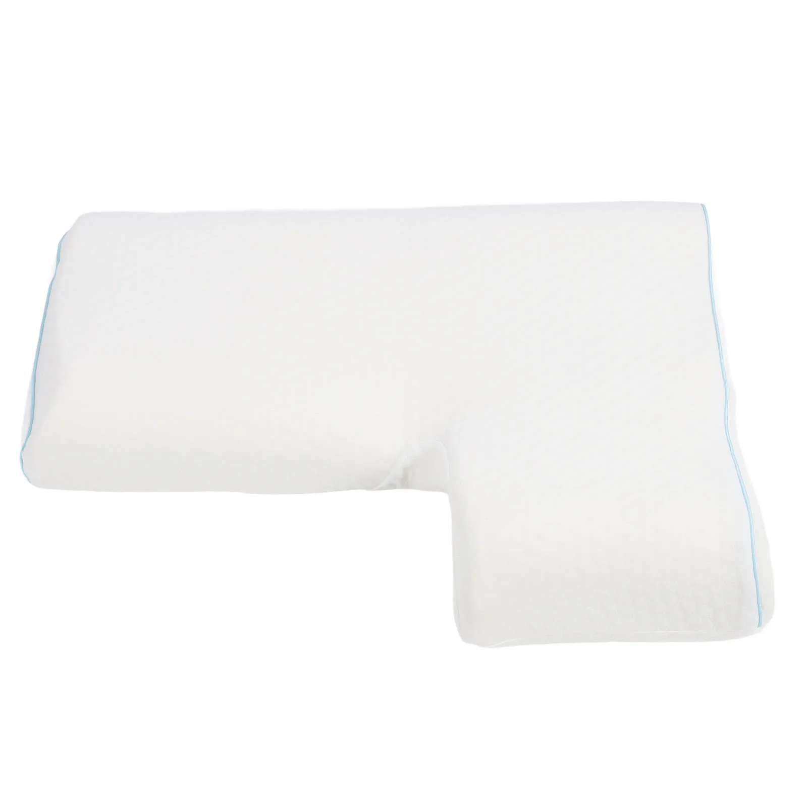 Gebogen knuffelkussen Anti-handdruk Memory Foam zijslaperkussen Afneembare kussensloop met armgat voor koppels en geliefden