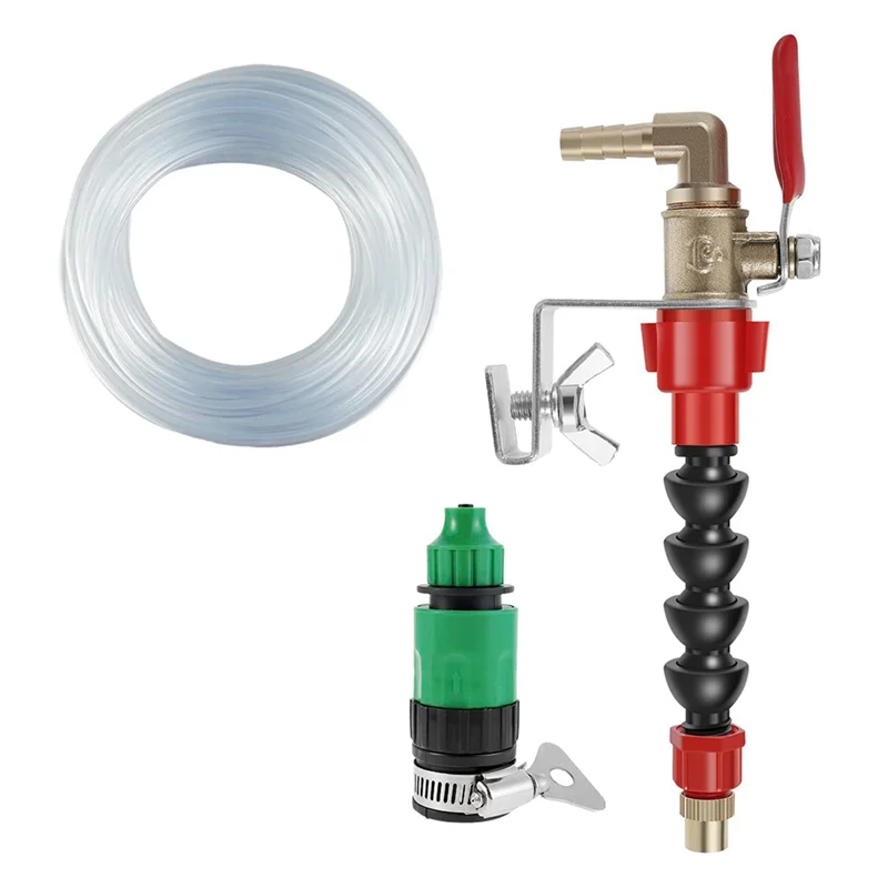 Dust Remover Water Sprayer Set for Cutting Machine, Brick Tile Cutting Machine Grinder Kit with Connector