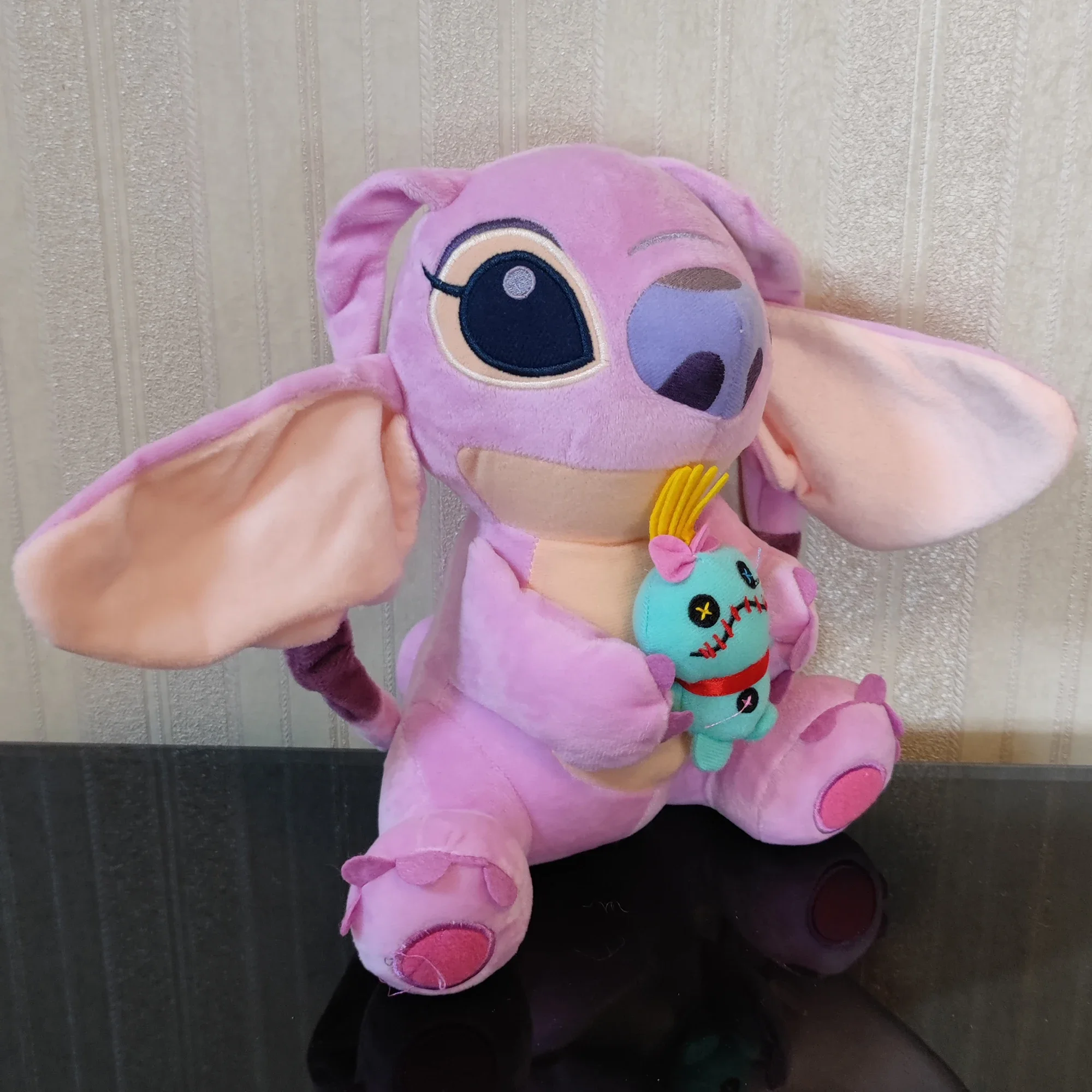 Caliente Kawaii Disney Stitch muñeco de peluche juguetes Anime Lilo & Stitch muñeco de peluche lindo Stich muñeco de peluche niños regalo de cumpleaños juguete para niños