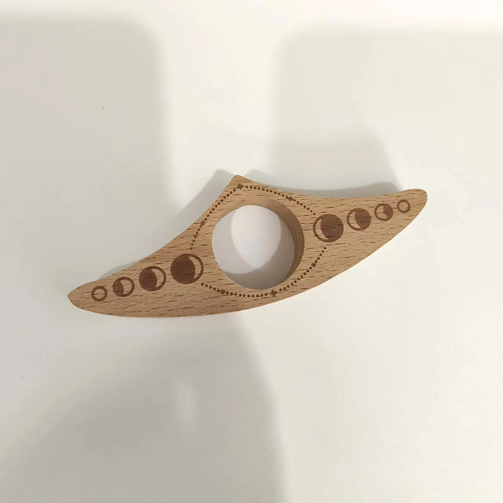 Wooden Thumb Bookmark Portable One-Handed Finger Page Holder Vintage Reading Press Natural Wood Page Clip for Books Reading
