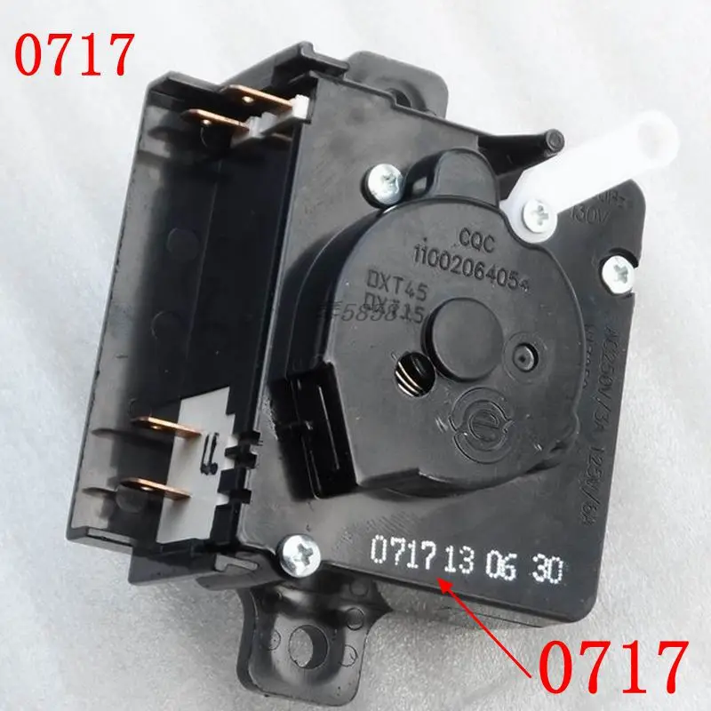 Suitable for Haier wave wheel double tub washing machine 15 minutes washing timer four-plug control switch 0717130630