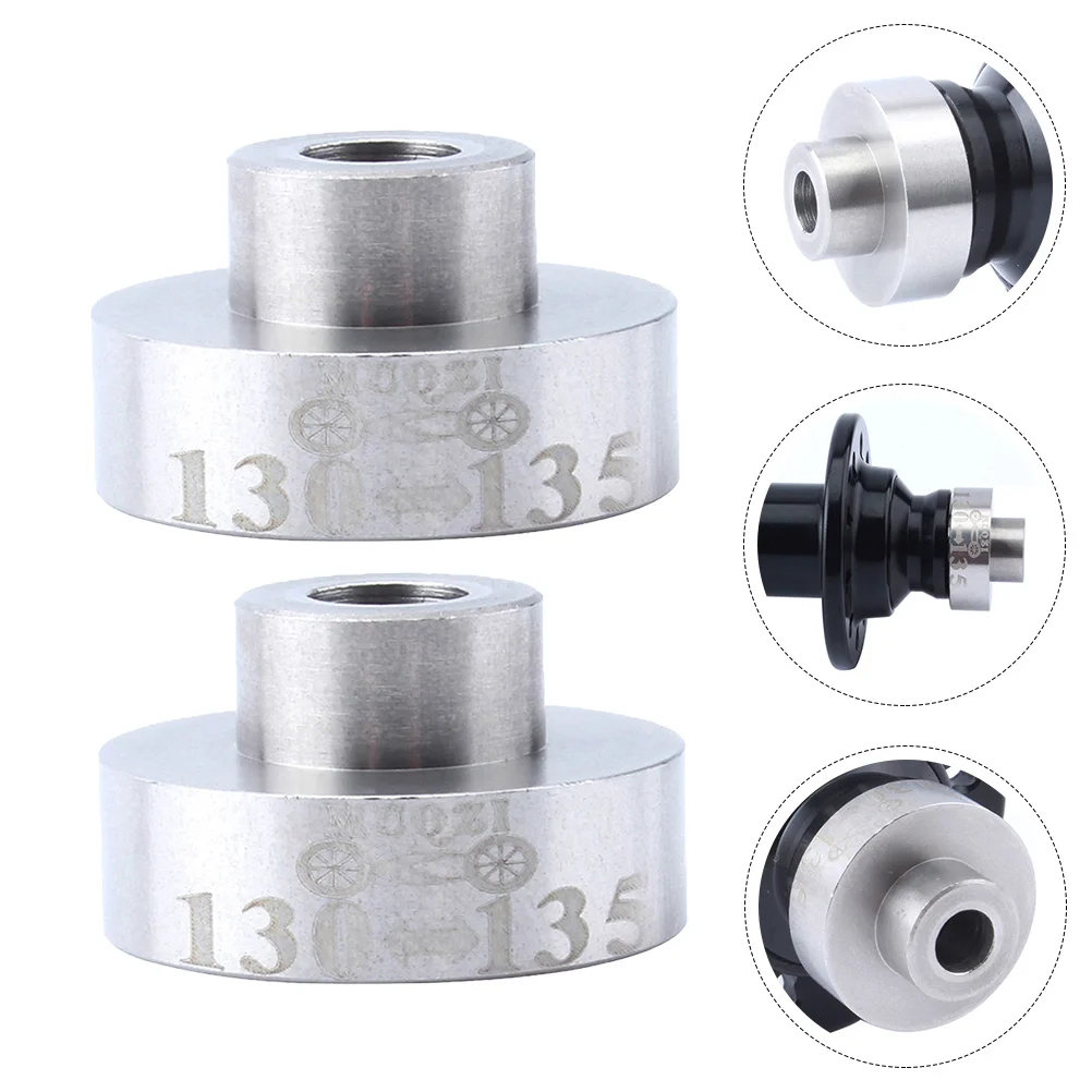 

2 Pcs Rear Hub Adapter Bicycles Conversion Seat Bike Caps Converter Accessories