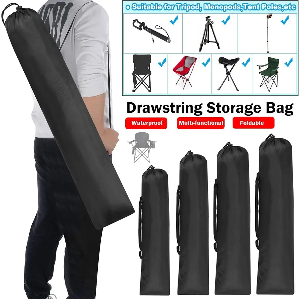 New Oxford Cloth Tripod Bag With Shoulder Strap Wear-resistance Umbrella Storage Bag Foldable Carrying Bag