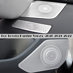 For Toyota Harrier Venza XU80 2020 2021 2022 Car Audio Speaker Cover Door Speaker Cover Horn Dashboard Side AC Trim Accessories