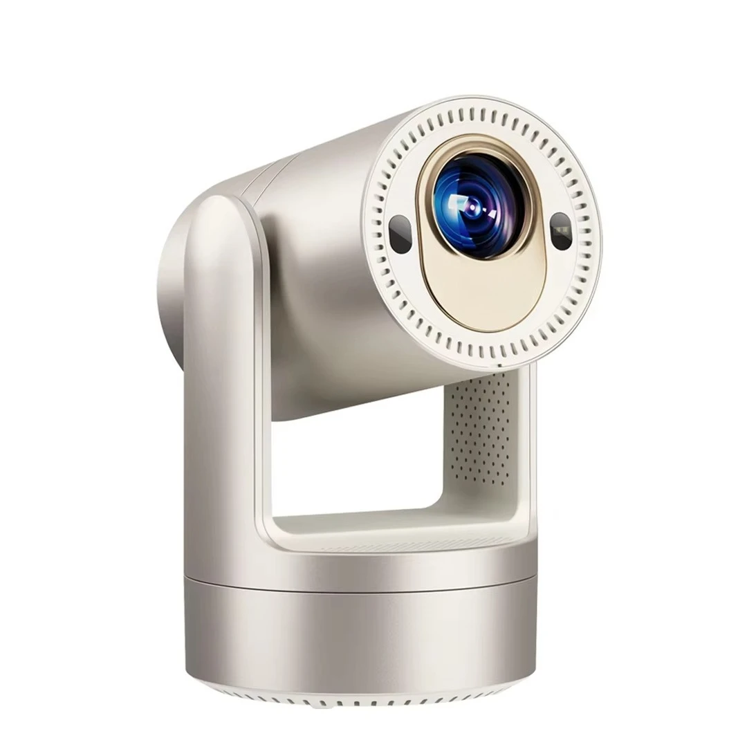 Portable HD Video Projector, Native 720P 1080P Support, 300 ANSI Lumens Smart Home Cinema