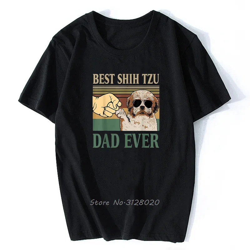 

Dog Vintage T-shirt, Men's cotton T-shirt Fun personality Harajuku Street wear Short sleeve summer cotton