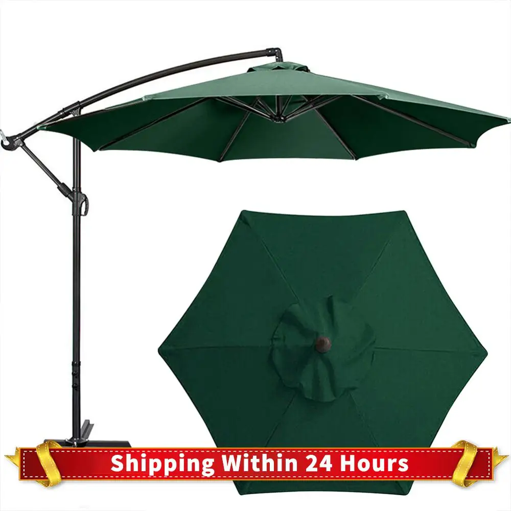 

2 м сменный навес для зонта для патио, уличный настольный навес для зонта, сменный навес для уличного зонта, верхняя часть для 6 ребер