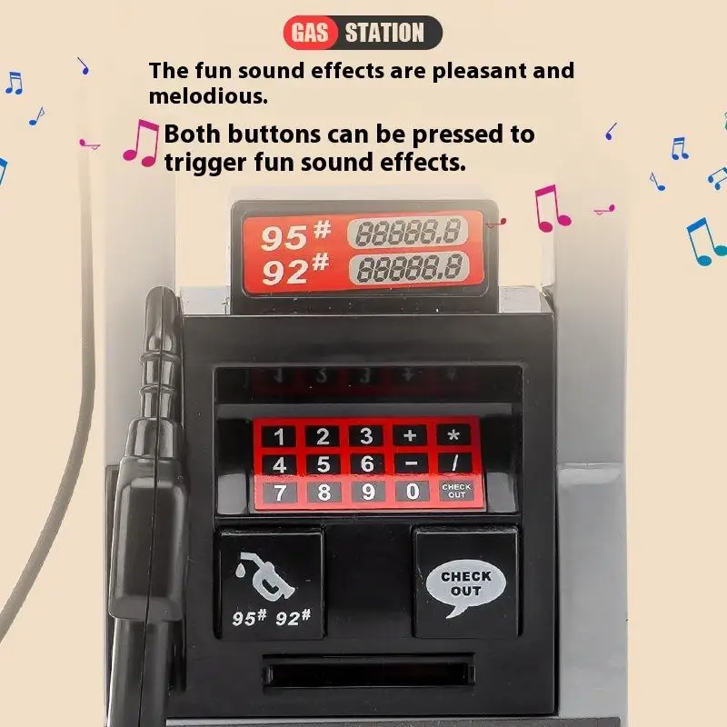 DIY Miniature Gas Station and Roadblock Set: The Perfect Interactive Educational Toy