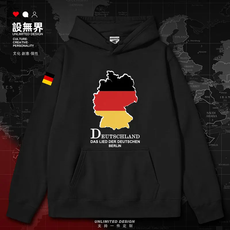 

Germany National Map mens hoodies fashion for men white crewneck sweatshirt clothing tracksuit men Coat autumn winter clothes