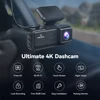 REDTIGER 대시 캠 HD 4K 내장 GPS 70FOV 자동차 DVR 5G 와이파이 앱 제어 피로 운전 알림, 야간 투시경 포함 자동차 카메라 2