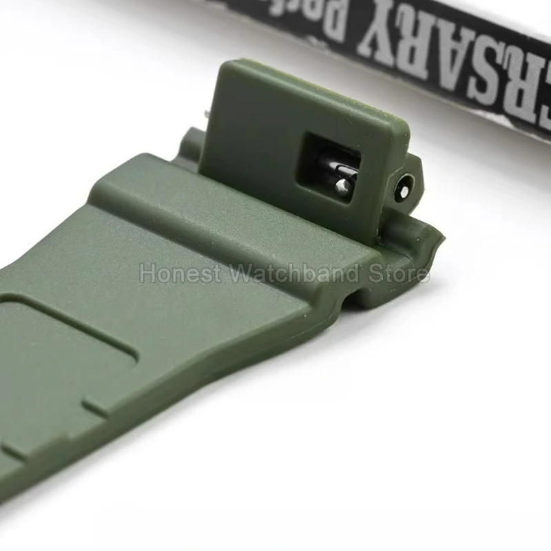 16 مللي متر واجهة الإفراج السريع تصميم حزام ساعة نسائية ل كاسيو G-SHOCK مثمنة البلوط GM-S2100 سوار ساعة الراتنج دائم