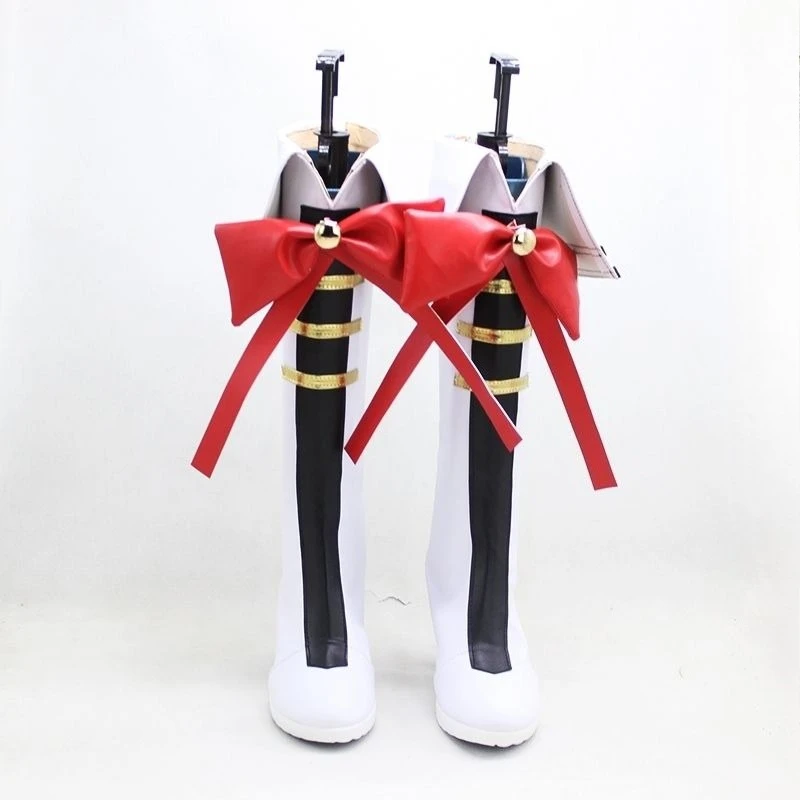 SIZE 35-41 Gold Ship Cosplay Shoes Anime Uma Musume Pretty Derbyy Cosplay Boots Halloween Party for Women Custom Made