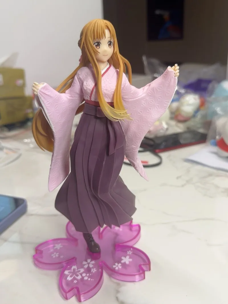 Instock Bandai Banpresto Prize Figura Sword Art Online Caja ciega Modelos Kirito (Kazuto Kirigaya) y Asuna (Asuna Yuuki)