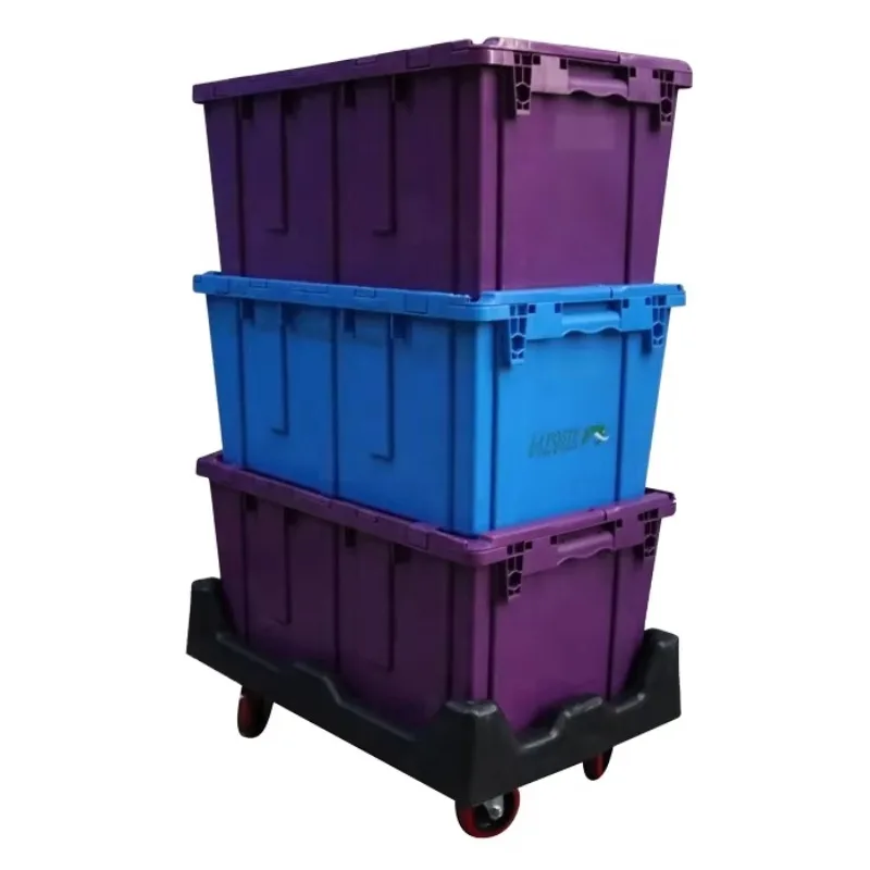 High-quality plastic storage mobile crate storage custom transport plastic crate crates