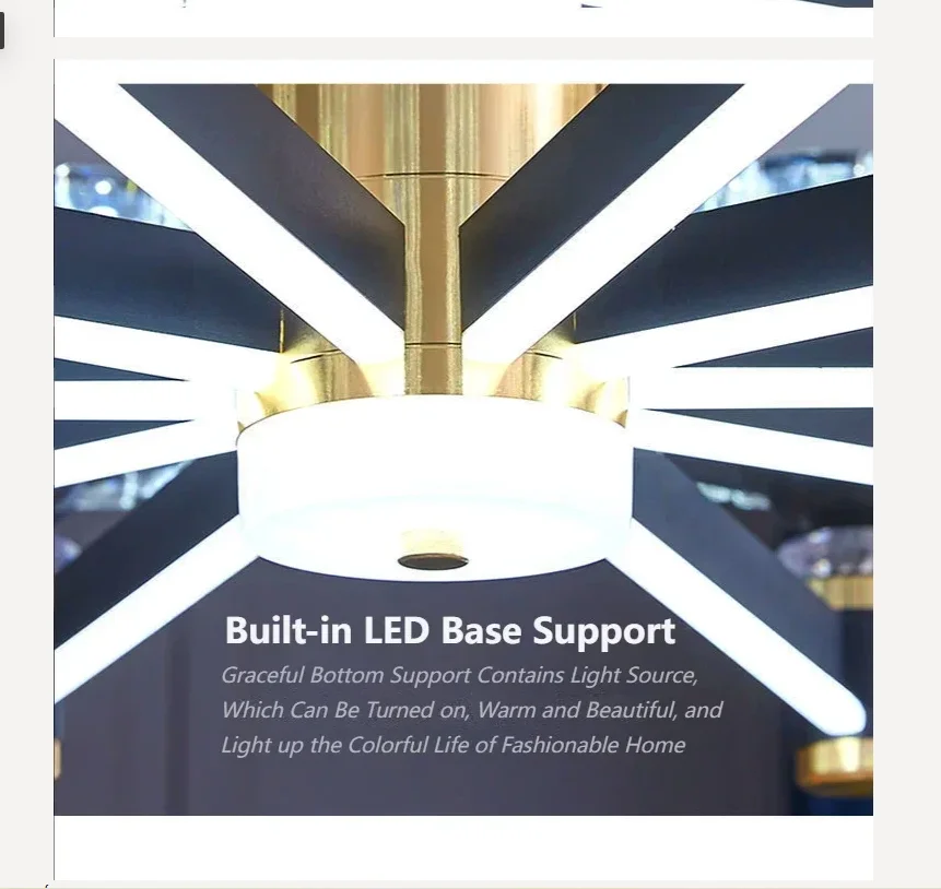 

Bedroom Kitchen Modern Crystal Glass Ceiling Chandelier LED Pendant Lights Home Decorative for Living Room Dining room Indoor