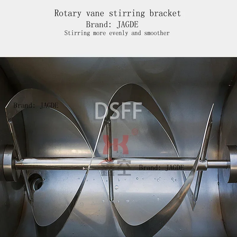 هوائي سعة كبيرة معجون أفقي السائل ثنائي الغرض ماكينة حشو هوبر اثارة صلصة الفلفل الحار مزرعة صلصة حشو #3