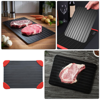 Thawing Tray Food Fast Defrosting Household Kitchen Accessory Plate Aluminum Alloy Board