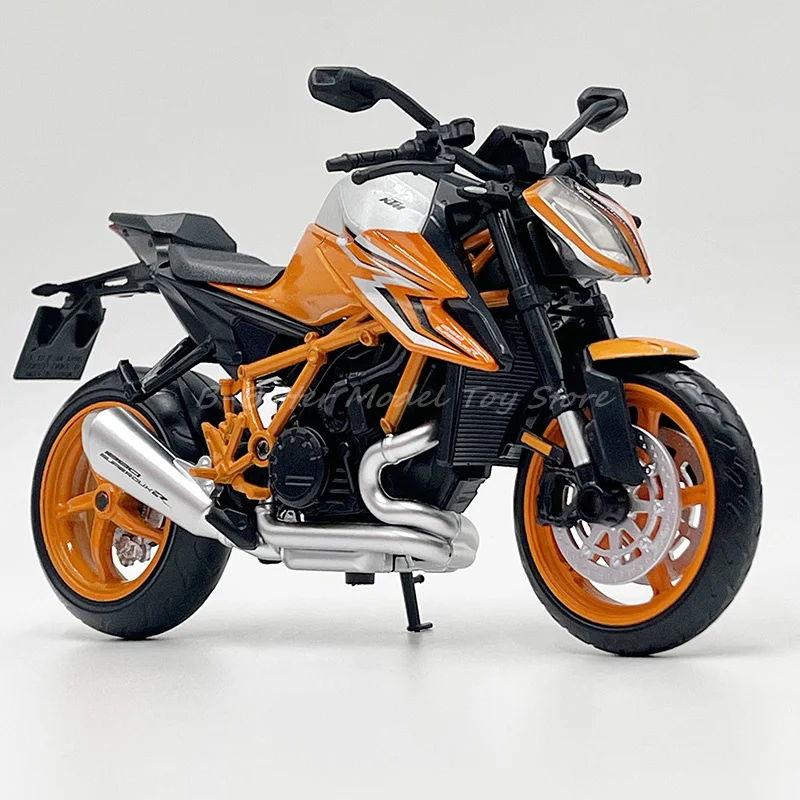 1:12 รถจักรยานยนต์Diecastรุ่นของเล่น 1290 SuperDuke R Miniature Replica