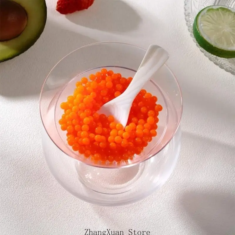 Kaviar-Serviertablett aus Glas, hitzebeständig, kältebeständig für optimale Kaviarkonservierung, 3 x – Detail 7