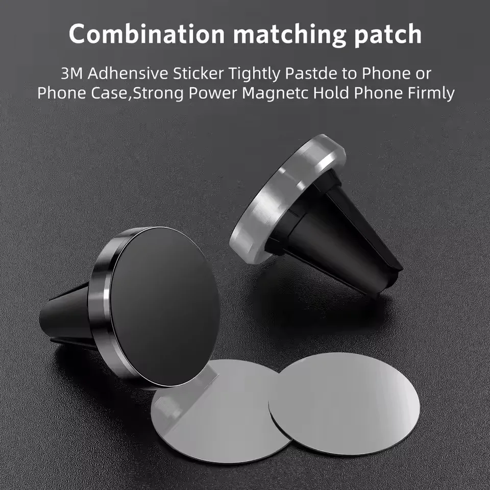 Air Vent Magnet Smartphone Mobile Stand Magnetic Car Phone Holder Cell GPS Mount For iPhone 16 15 14 13 12 Xiaomi Samsung Holde - view 4