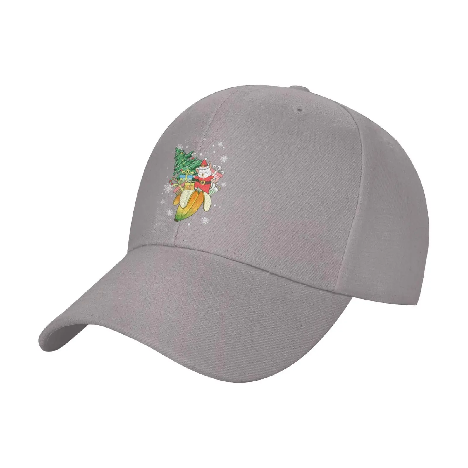 Cute Cat Coming Out of A Banana Peel Baseball Cap for Men Women Classic Adjustable Golf Dad Hat