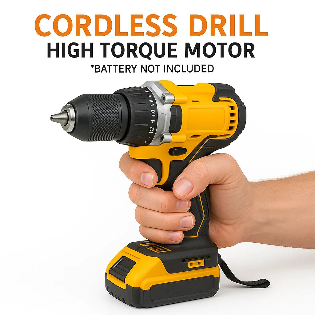 

NEWLithium Battery 20V RechargeableBrushless Compact ElectricScrewdriver replaceable Hand Drill Impact Drill DCD805 for DCB206