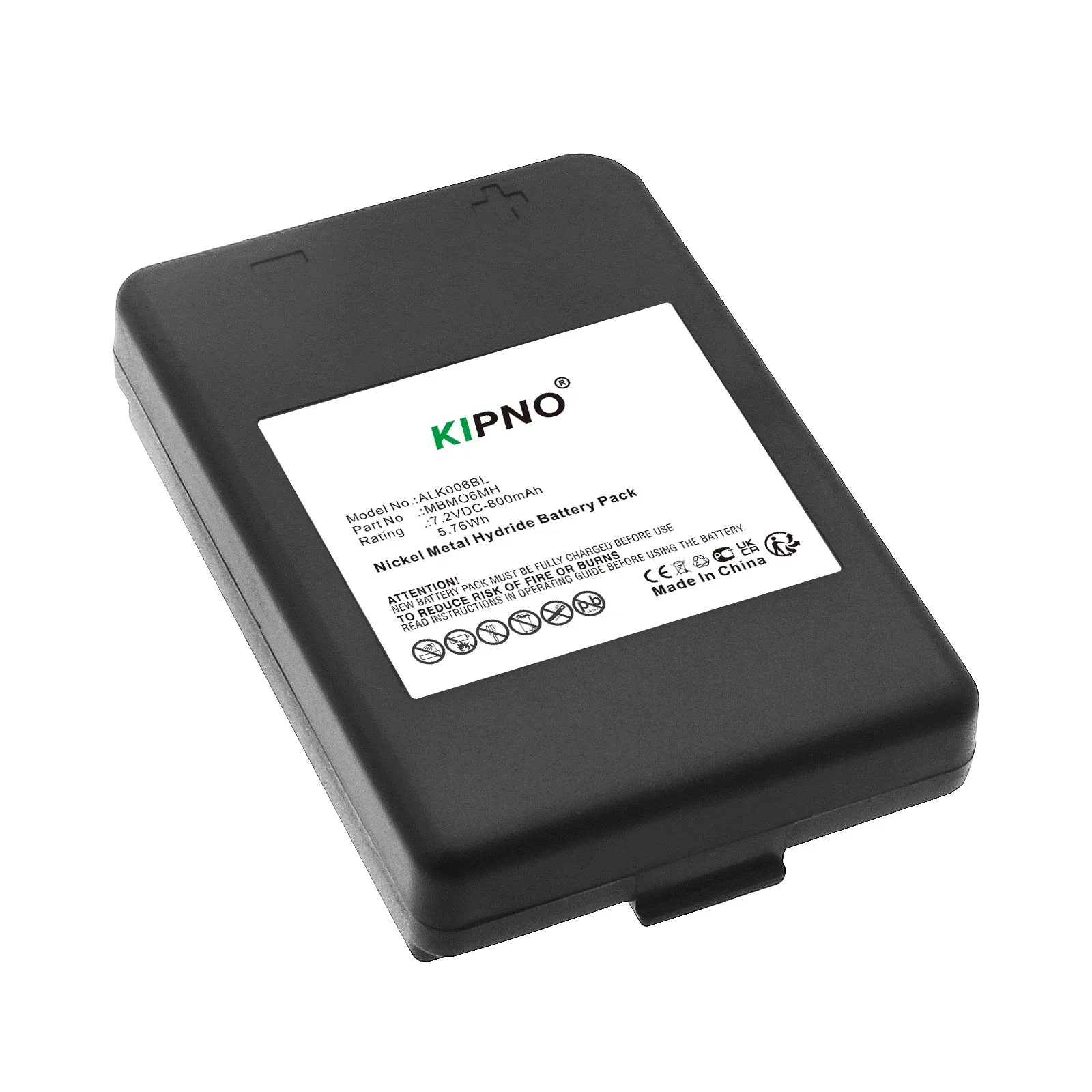 KIPNO 800mAh Battery MBM06MH for Autec Funkfernsteuerung Modular MJ, Modular MK, Plus MK, MJ04, MJ DF, MK plus, E16 KTC