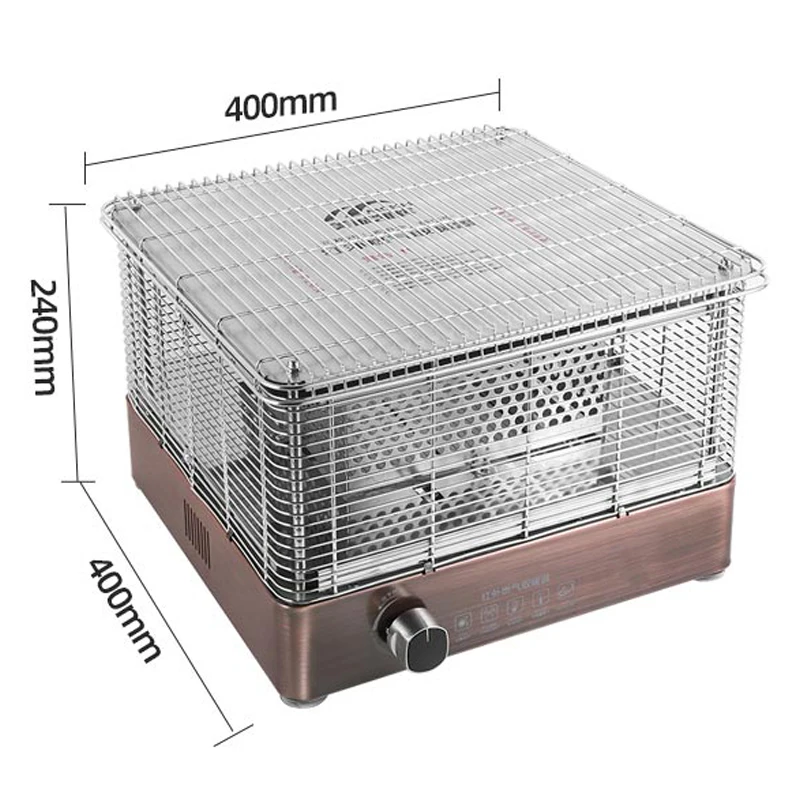แบบพกพาประหยัดพลังงาน Lpg / Ng แก๊สเหลวขนาดเล็กในครัวเรือนอินฟราเรดเตา