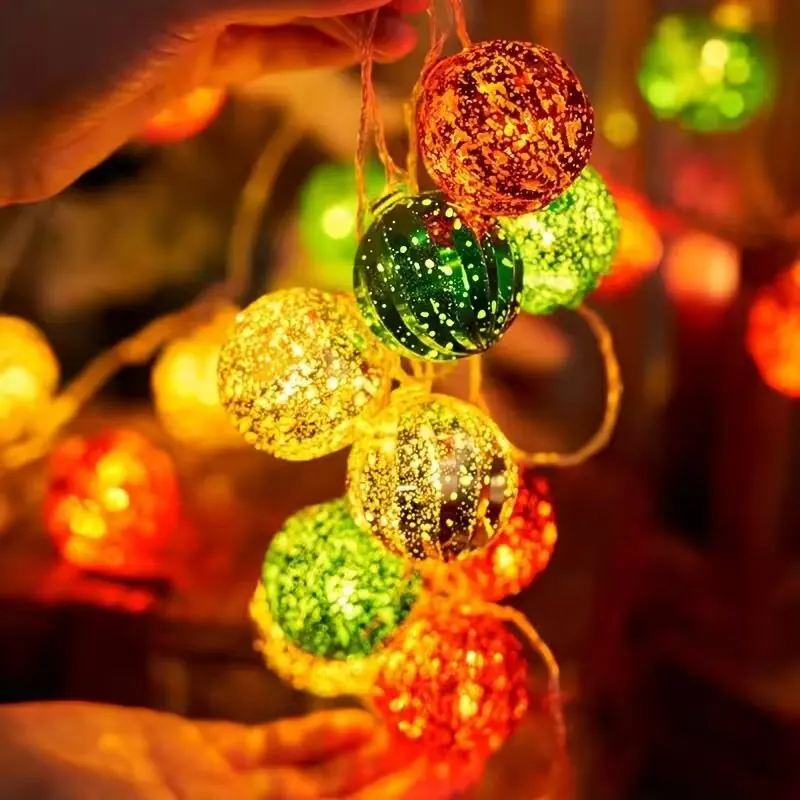 Christmas Decorative String Lights 1.5M 10LED Warm White 2AA Battery Operated LED Lights Merry Christmas Holiday Decor view 3