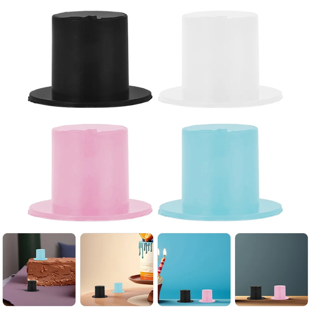 

120Pcs Miniature Hats for Craft Projects Cake Decoration Tiny Topper DIY Material Hat Top Mini Craft Snowman Miniature