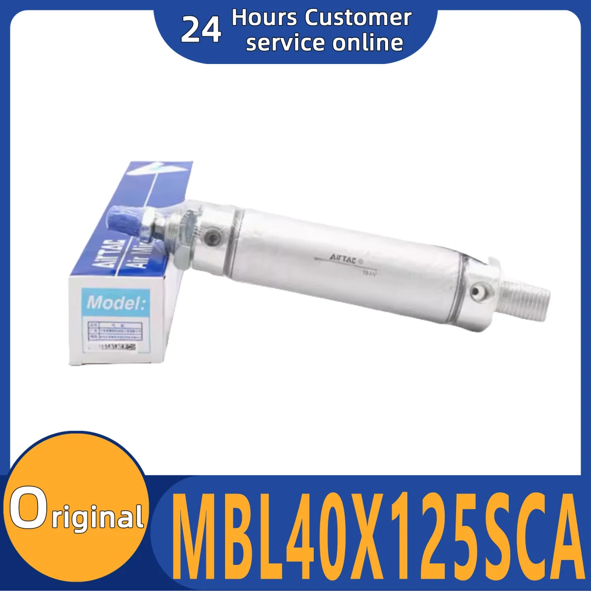 

Brand new original aluminum alloy mini cylinder MBL40X125SCA MBL40X150SCA MBL40X175SCA MBL40X200SCA