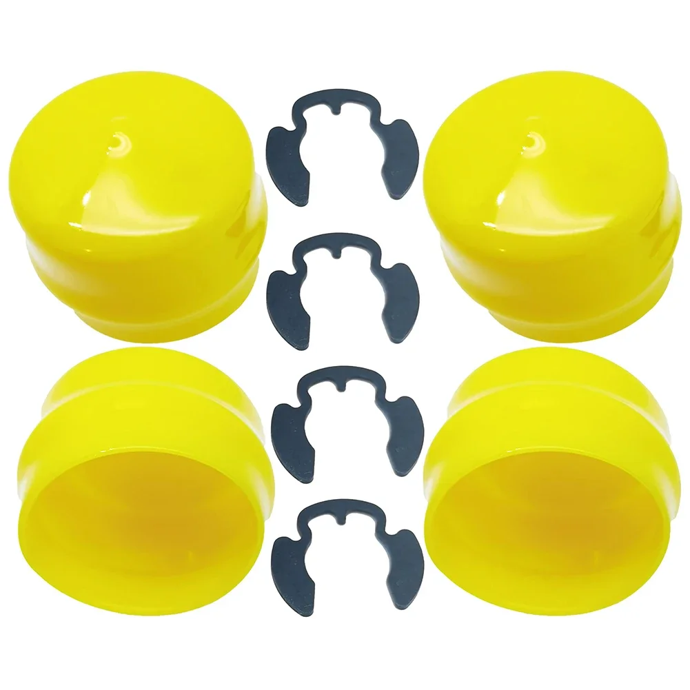 

Axle Cap Bearing Cover Replacement Kit M143338 Includes 4 Snap Rings Compatible with Various Lawn Tractor Models