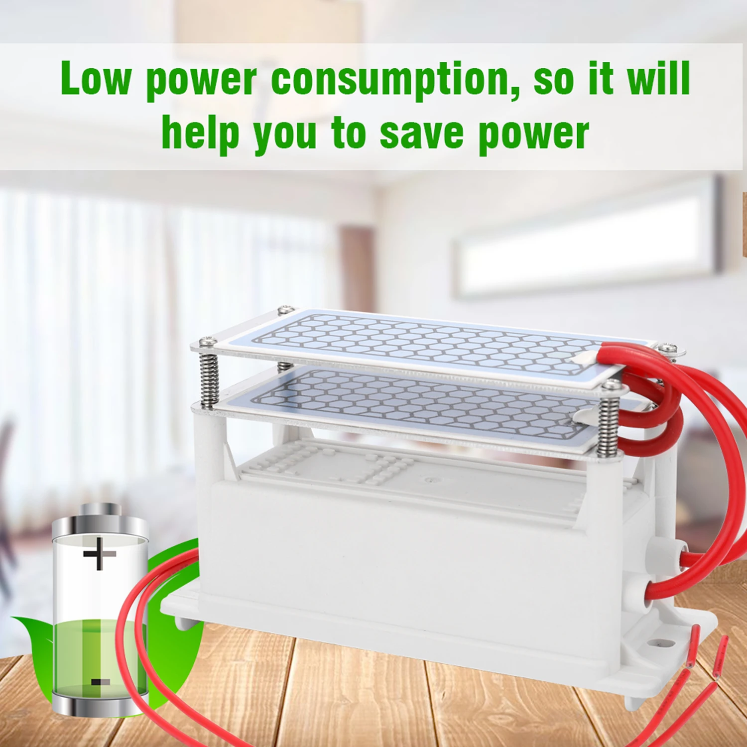 10g/h  Generator  Generator Portable 10g/h Ceramic  Generator Double Integrated Plate Ozonizer Water Air Purifier