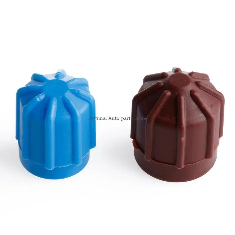 

1 Pair R134a Auto AC for Valve Cap Refrigerant for Valve High/Low Du
