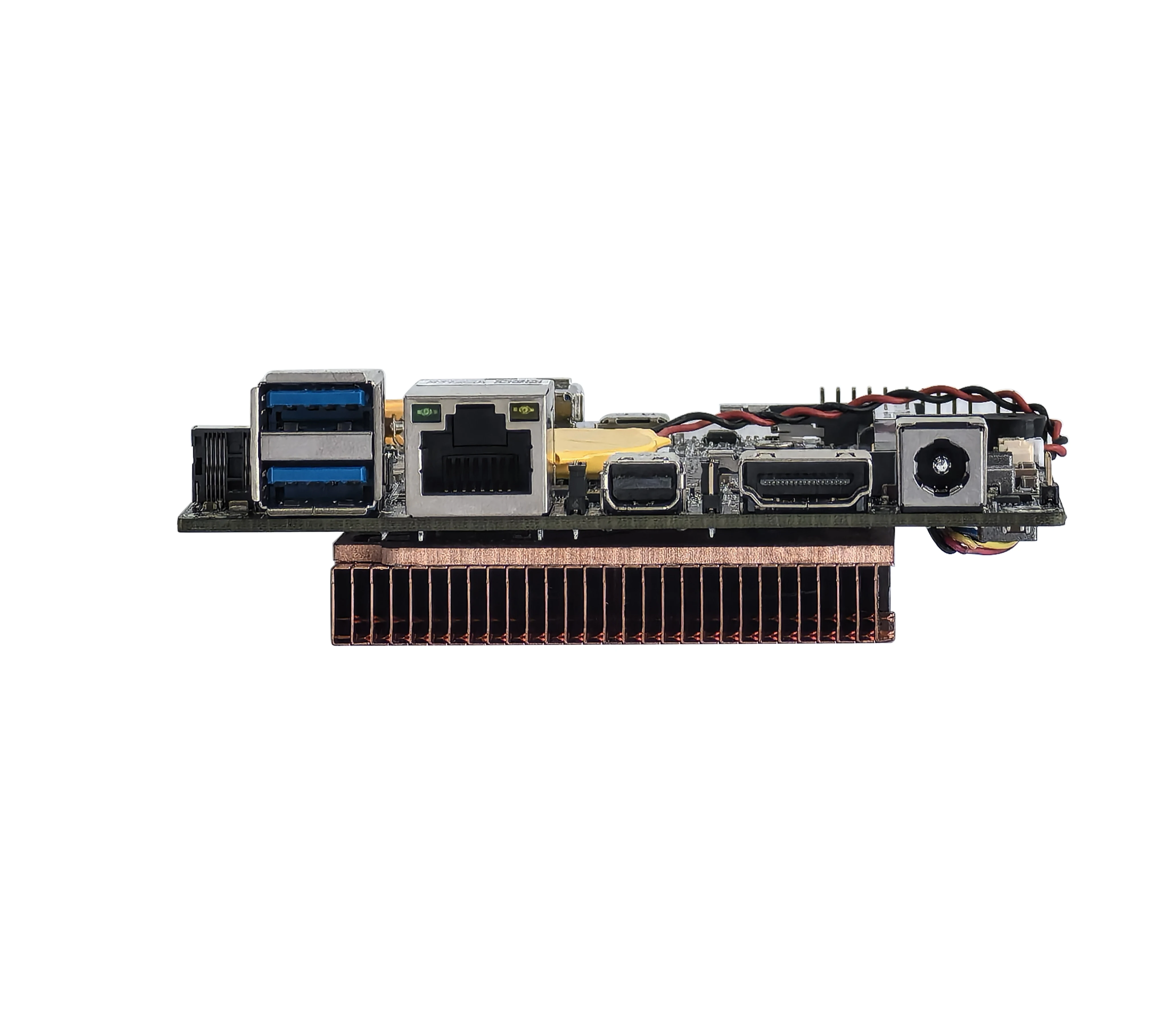 13th Gen Core I3-1315U 6C8T Single DDR4 32G M.2 NVME Gigabit LAN 12V~24V Wide Voltage Mini PC Board