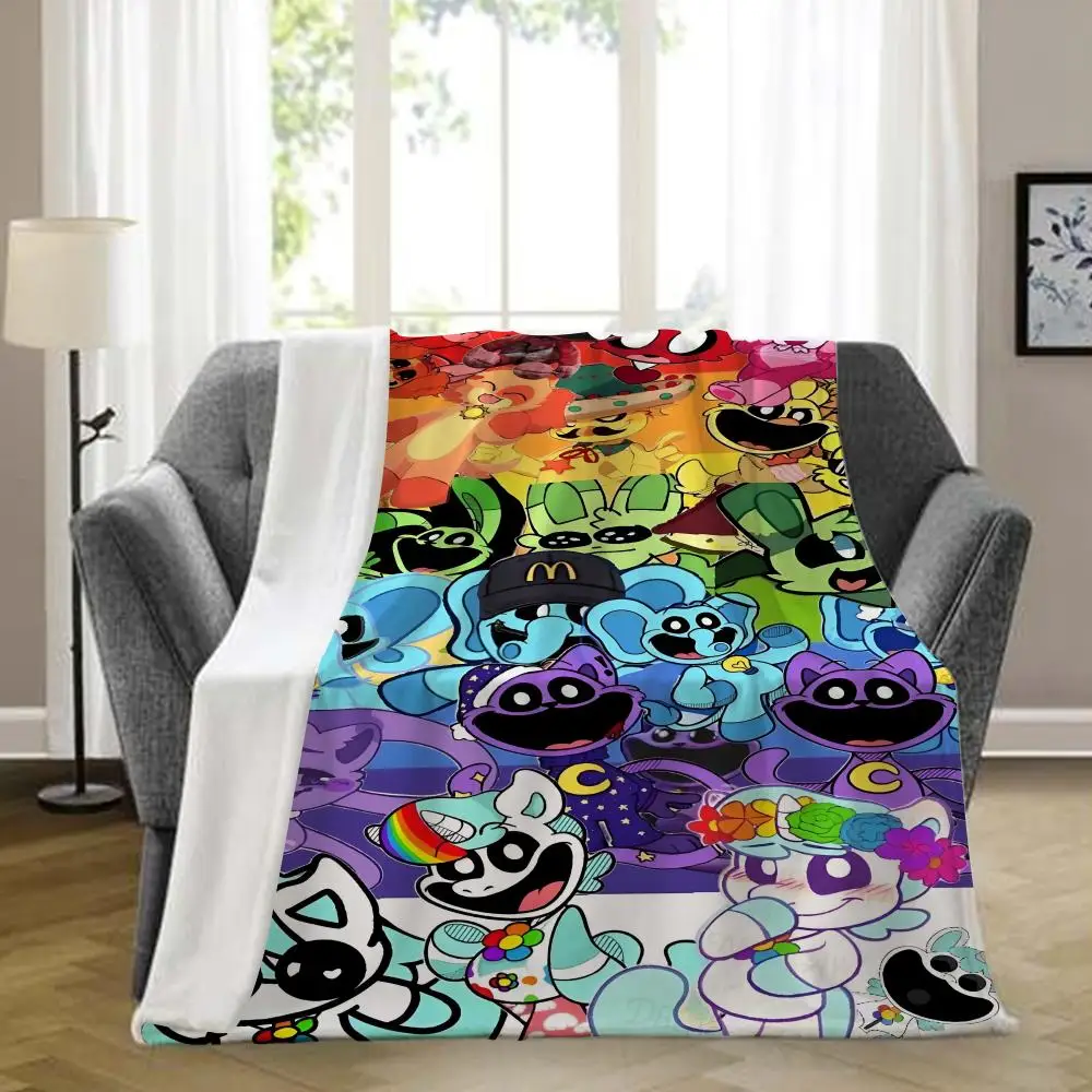 

Manta gráfica para bebé, manta suave con dibujos animados sobrientes, para el hogar, sofá, Picnic, viaje, oficina, decoración, m