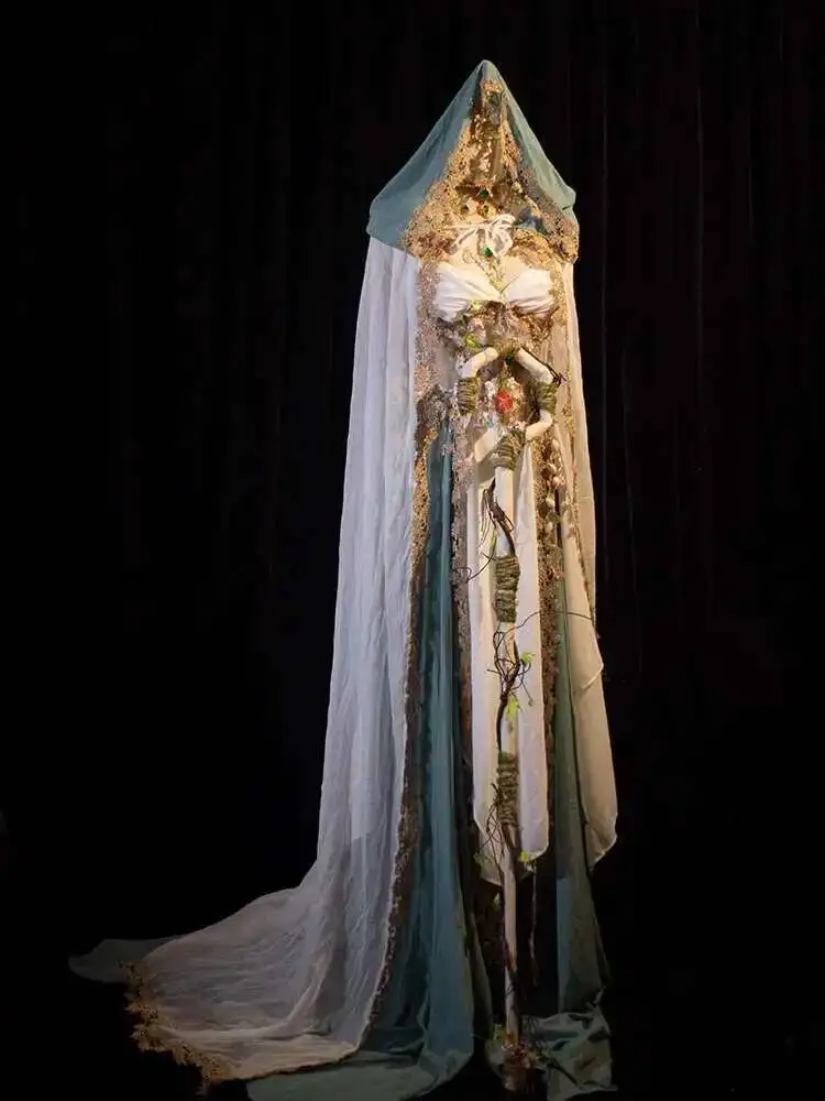 Original Handmade European And American Mythology Exotic Style Elf Themed Cosplay Costume Travel Photography Clothes view 2