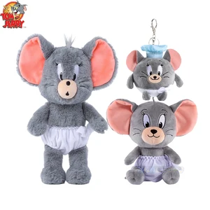 25cmの新しいタフィーソフト豪華なおもちゃを模倣したウサギの毛布、トムとジェリーのぬいぐるみ人形、かわいいトムキャットスロー枕 10ベストセールストムとジェリープラッシュ-7