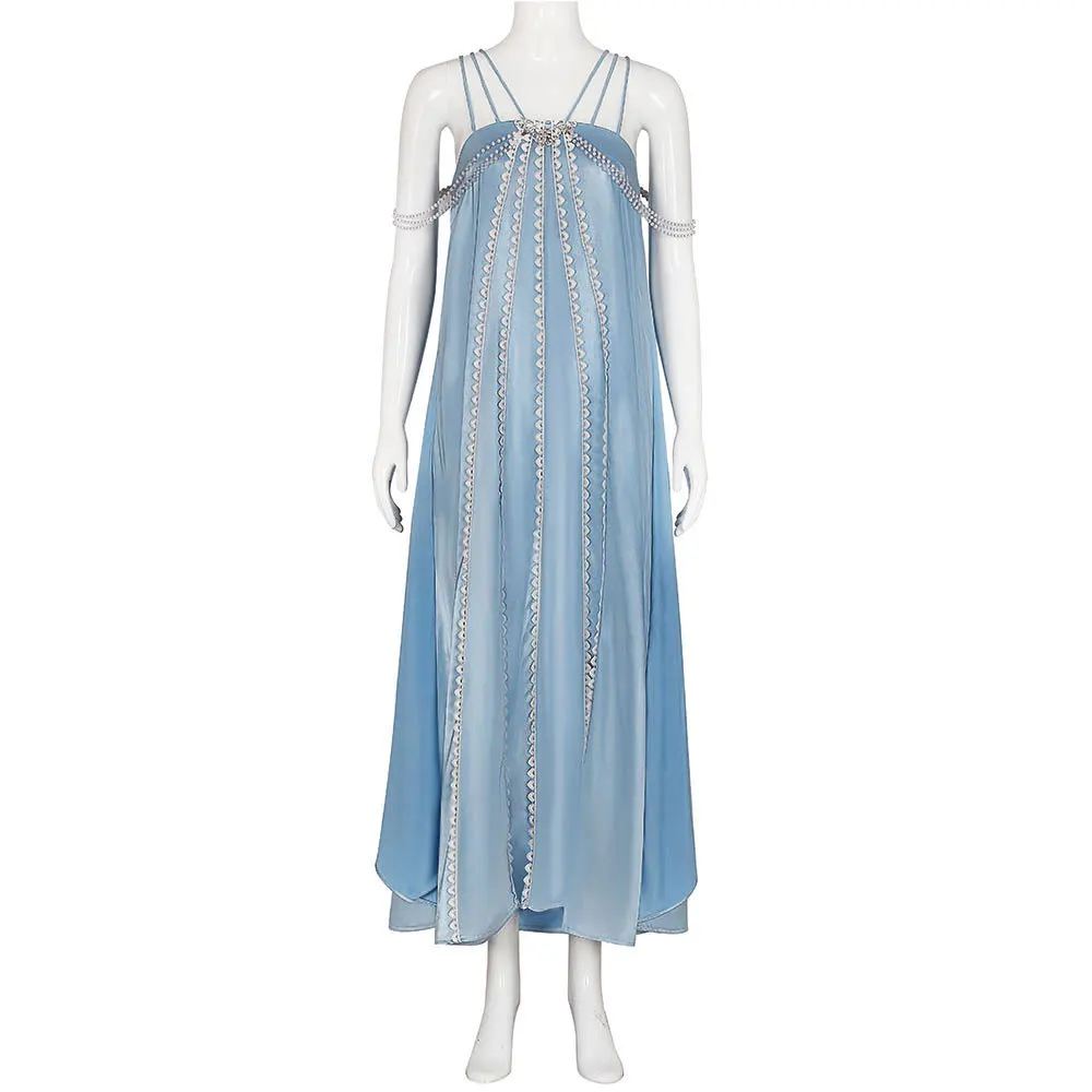 TV Fantasia Padme Amidala Role-Play Outfit Women's Gown Loungewear Revenge of the Sith Nightdress Set Halloween Festival Attire