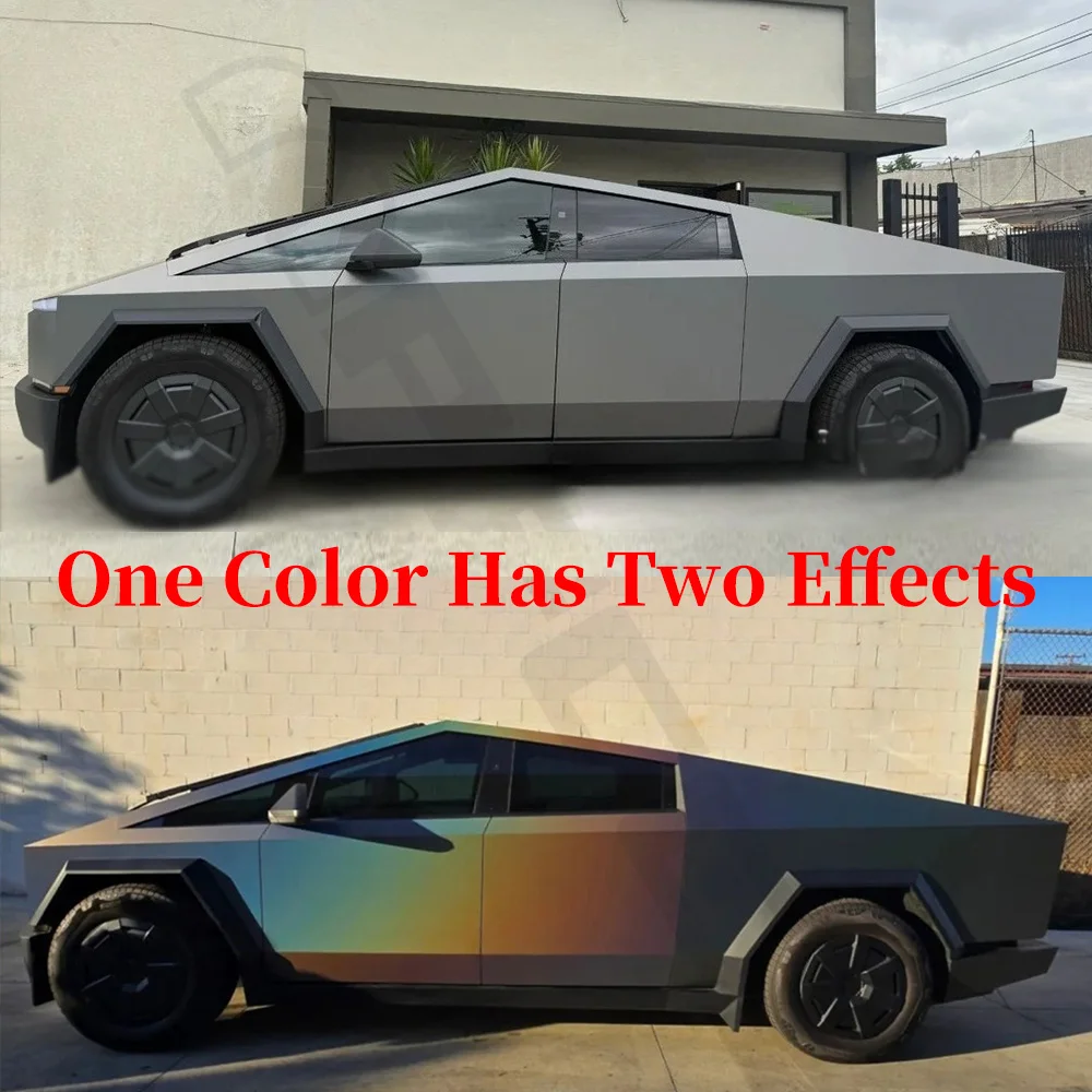 

For Tesla Cybertruck 2024 PVC Paint Protection Film DIY Color Per-cut PPF Color Changing Film Anti-Scratch Vinyl Resistant Cover