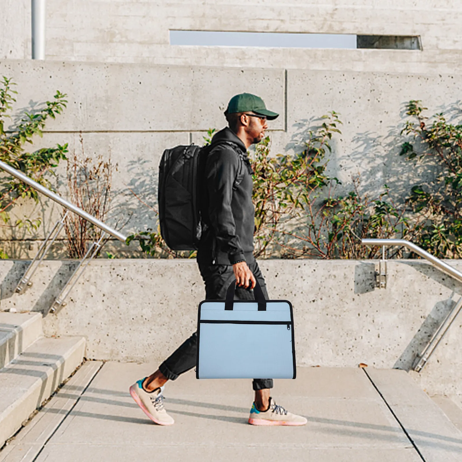 

Расширяемая папка-аккордеон для документов формата Legal Size, удобная, вместительная, портативная, для офиса, дома и путешествий