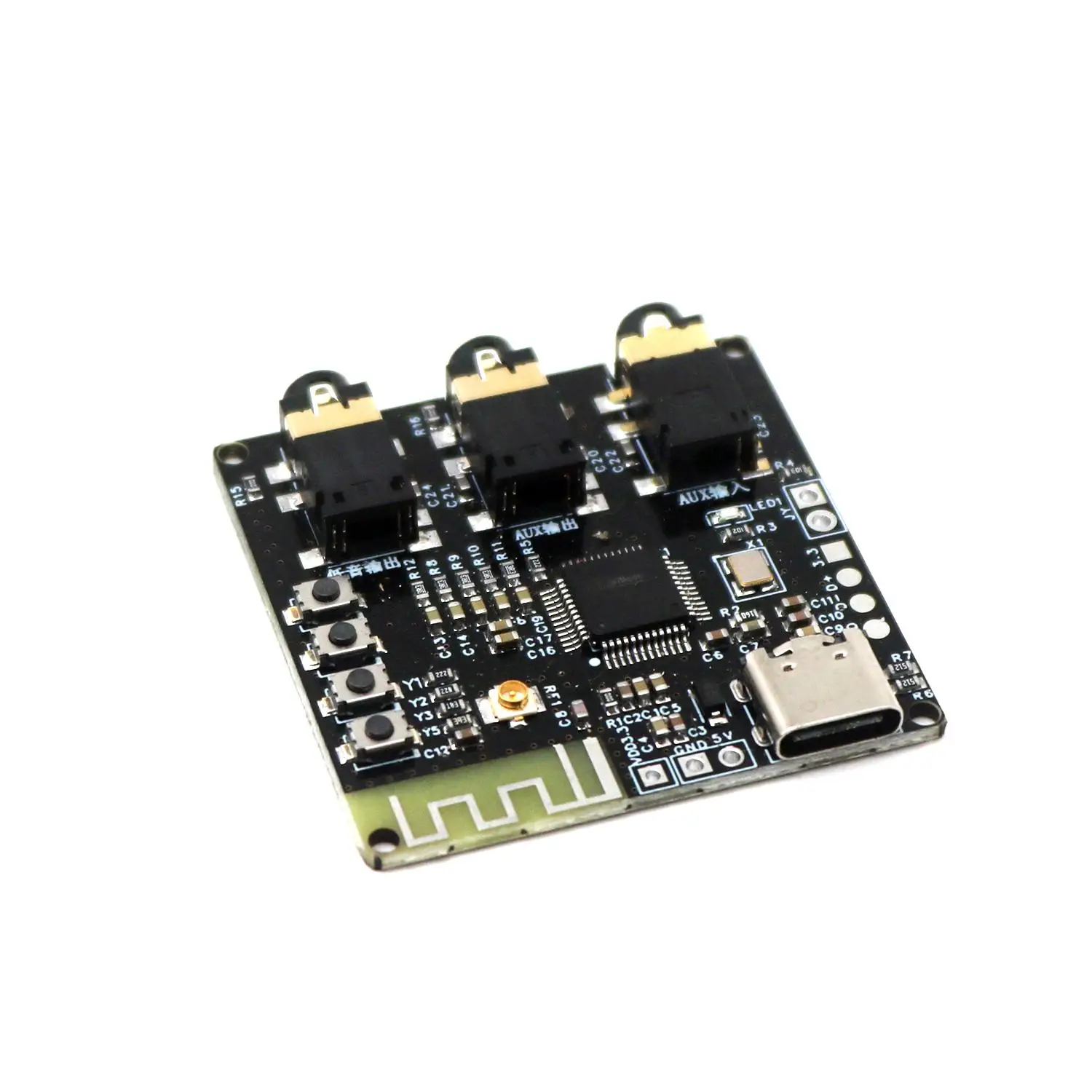 BP1048 Bluetooth 5.3 DSP Tuning Board TYPE-C USB Audio Stereo Preamp EQ Sound Card DIY BT Speaker Car Home PHONE Music Playback