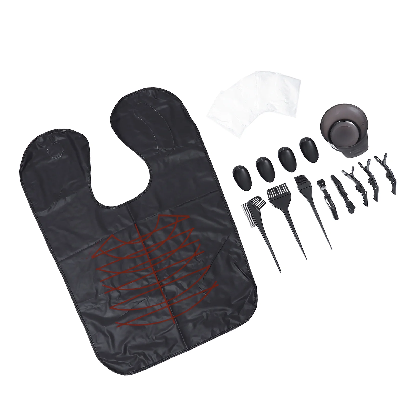 32 قطعة مجموعة أدوات صبغ الشعر المحمولة صالون تلوين الشعر يسلط الضوء على فرشاة الصبغ التلوين اكسسوارات الاستخدام المنزلي #5