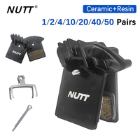 NUTT Hydraulic Disc Brake Pad Ceramics Resin Heat Dissipation Cooling For Electric Scooter Kugoo MTB Bike A5-D A1 A2 Sram  E1